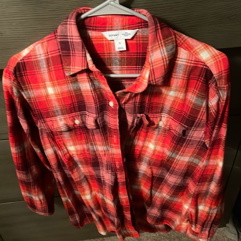 Old Navy boyfriend flannel